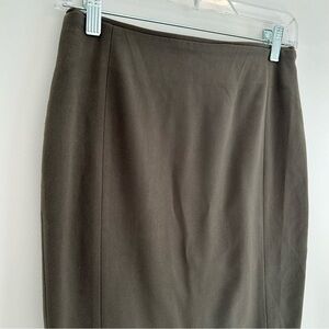 H&M Green Pencil Skirt Size 6